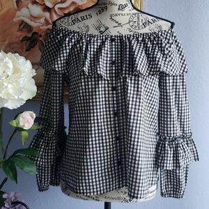 Sanctuary off shoulder blouse